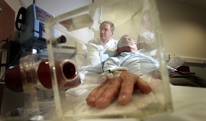 Prof Roy Taylor with Gordon Parmley Prof Roy Taylor with Gordon Parmley