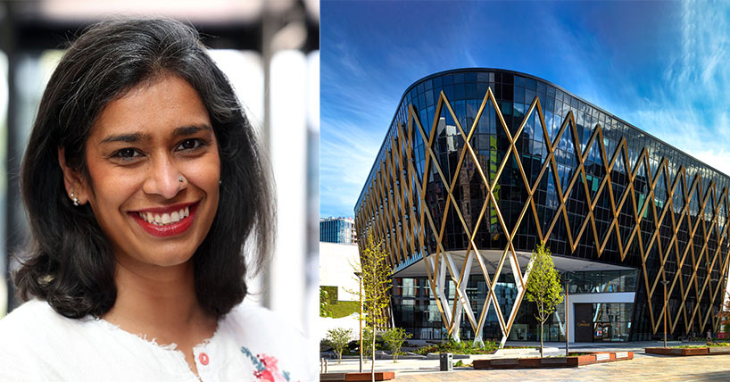 Ashmita Randhawa and the Catalyst building
