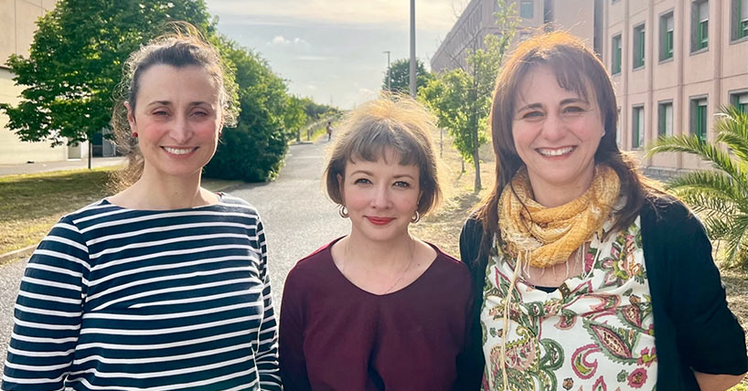 Dr DeRossi, Prof. Freitag and Prof. Brunetti