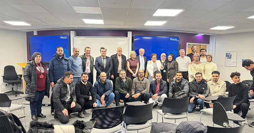 Newcastle University welcomed a delegation from the “Iraq Organisation for the Care of the Talented” (IOCT)