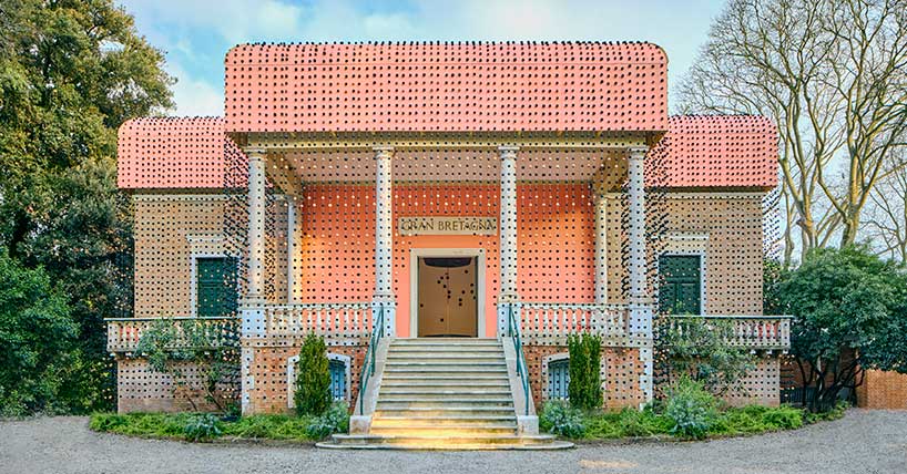 An installation view of Double Vision by Owen Hopkins and Kathryn Yusoff. Credit Chris Lane © British Council