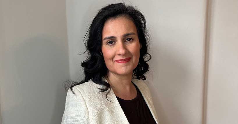 A portrait of author Kamila Shamsie