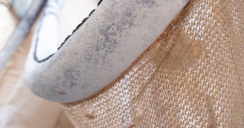 a glimpse of the BioKnit created for the Late Shows