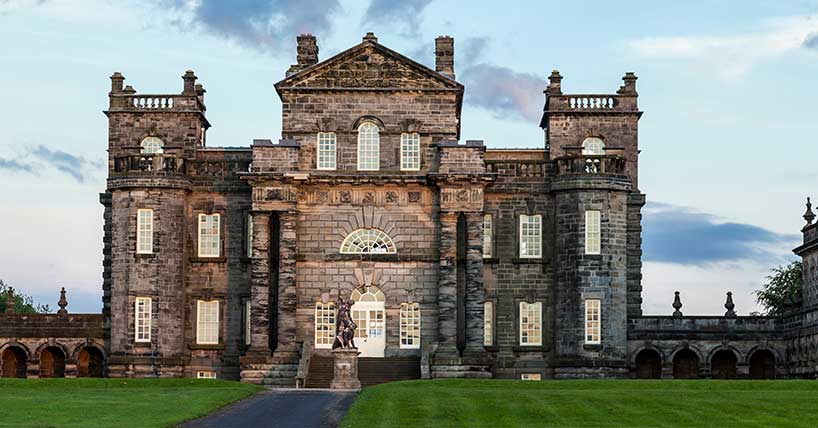 A photograph of the National Trust's Seaton Delaval Hall