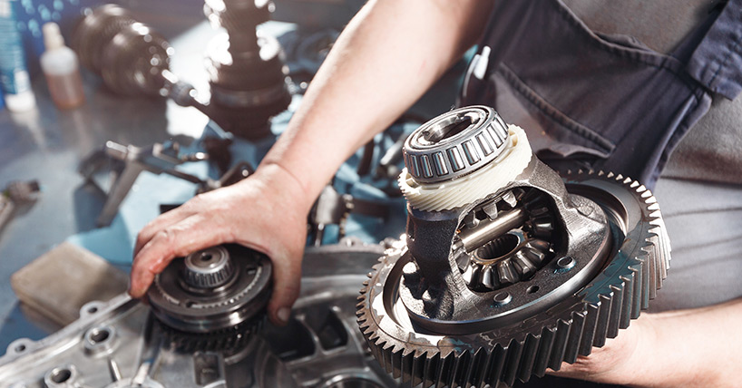 Grid_Cross-section-of-a-car-gearbox Grid_Cross-section-of-a-car-gearbox